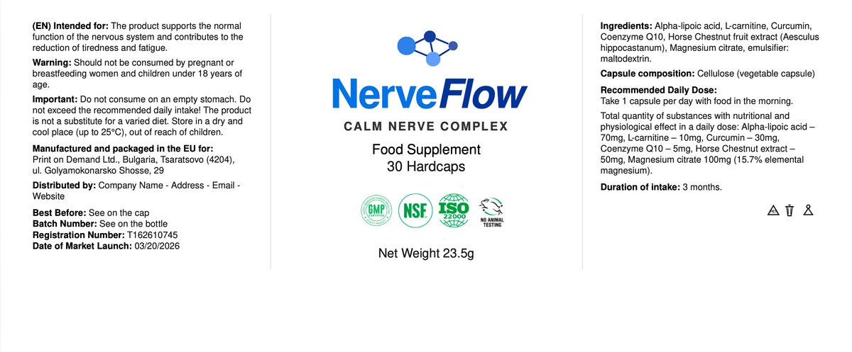 NerveFlow – 6 lahví